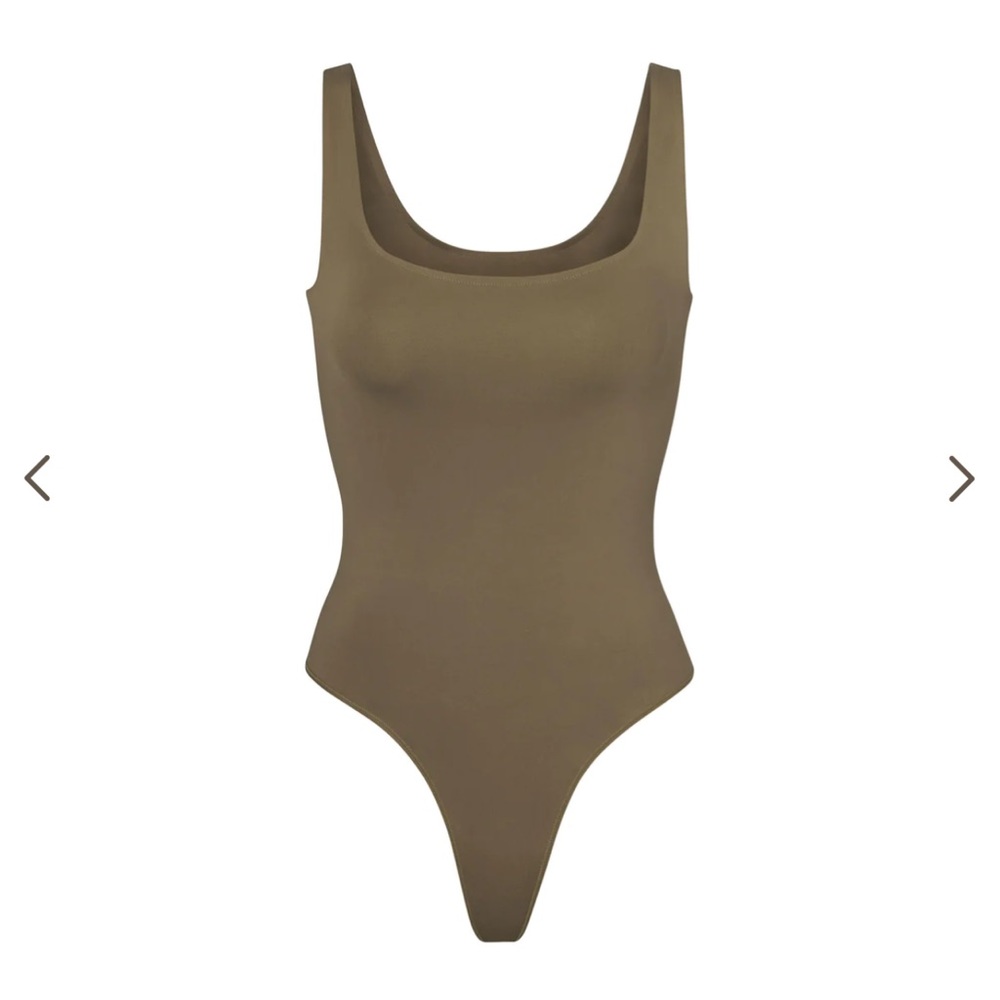Skims soft soothing thong bodysuit